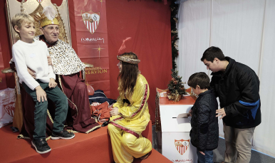El Cartero Real, presente en Nervión