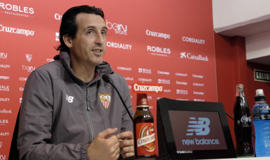 Emery en rueda de prensa