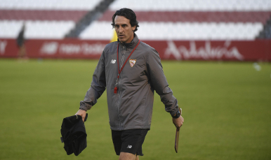 Emery, técnico del Sevilla FC