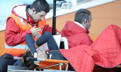 Andreolli lesionado en Anoeta