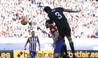 Rami en el Atlético de Madrid-Sevilla FC