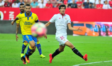 Carlos Fernández en el Sánchez Pizjuán 