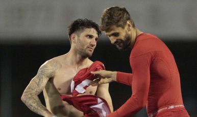 Fernando Llorente en el Celta-Sevilla FC
