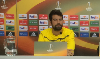 Coke en rueda de prensa de UEFA Europa League
