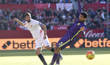 Coke en el Sevilla FC-Málaga