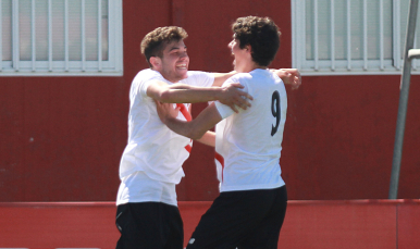 Curro y Carlos Fernández del Sevilla Atlético