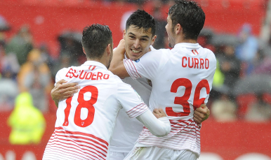 Diego González en el Sevilla FC-Granada