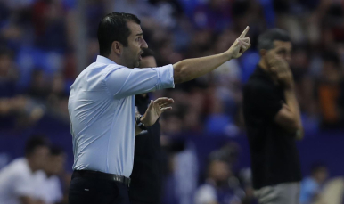 Diego Martínez entrenador del Sevilla Atlético