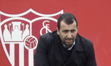Diego Martínez entrenador del Sevilla Atlético