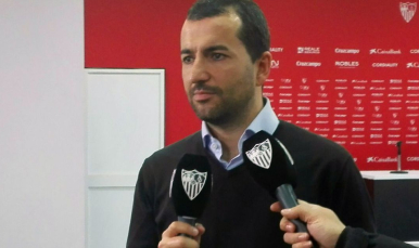 Diego Martínez entrenador del Sevilla Atlético