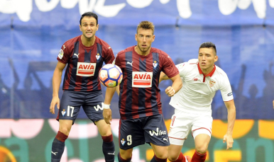 Kranevitter en el Eibar-Sevilla FC