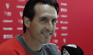 Emery en sala de prensa 
