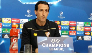 Emery en sala de prensa