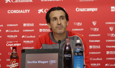 Emery en rueda de prensa