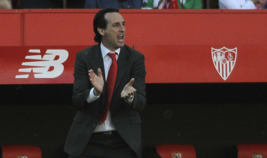 Emery en el Sevilla FC-Villarreal