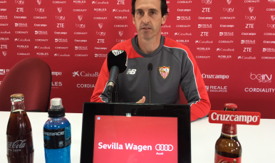 Emery en rueda de prensa