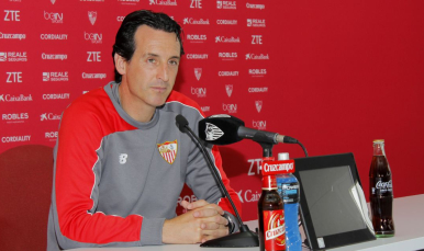 Emery en sala de prensa 