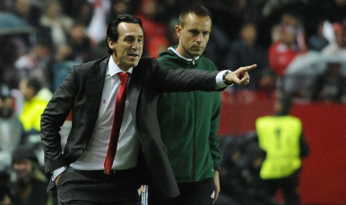 Emery en el Sevilla FC-Shakhtar