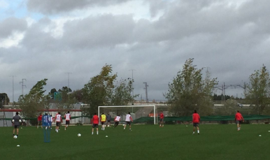 Entrenamiento lunes 4 de enero