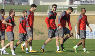 Entrenamiento de este martes 