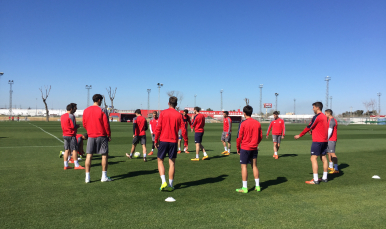 Entrenamiento del primer equipo