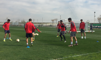 Entrenamiento del primer equipo