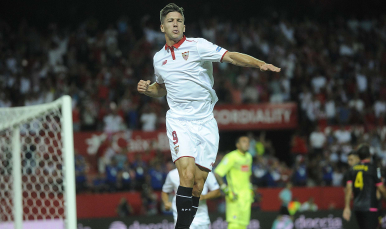 Vietto, en el Sevilla FC-Espanyol