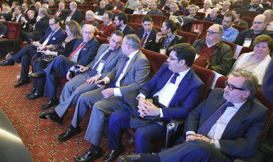 Imagen de la sala de la Junta General de Accionistas