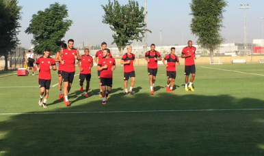 Nasri entrena con el grupo 