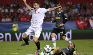 Gameiro Sevilla FC Borussia Monchengladbach Champions