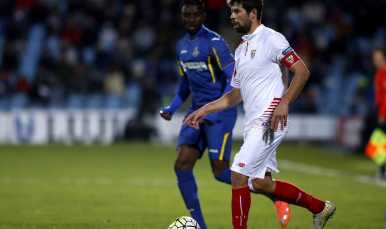 Coke en el Getafe-Sevilla FC