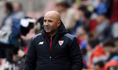 Jorge Sampaoli, en el Nuevo Los Cármenes