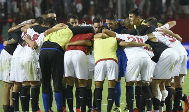 El equipo hace piña tras el derbi 