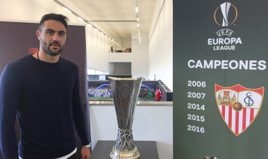 Iborra en el Museo del Deporte