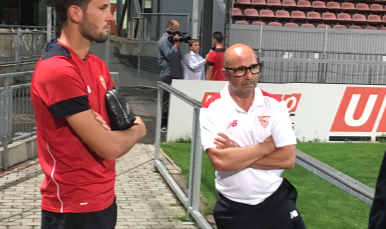 Jorge Sampaoli, tras el partido ante el Mainz 05