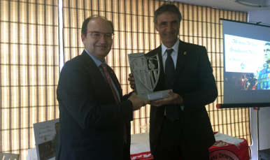 José Castro junto a Antonio Álvarez