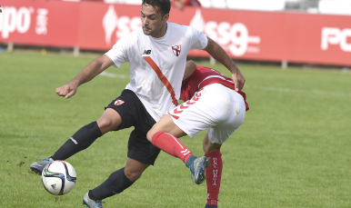 Ivi López contra el Real Murcia