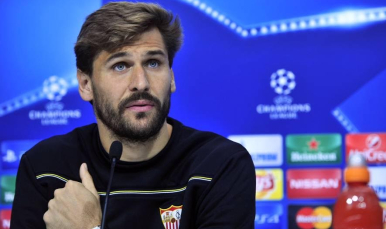 Llorente en sala de prensa