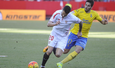 Vitolo en el Sevilla FC-UD Las Palmas