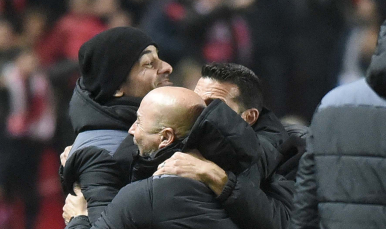 Sampaoli, en el Sevilla FC-Real Madrid