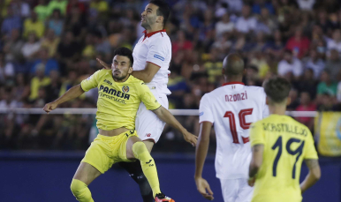 Rami en el Villarreal CF-Sevilla FC