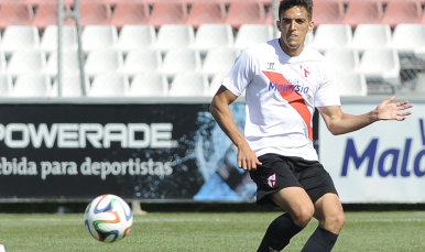 Martínez durante un partido 