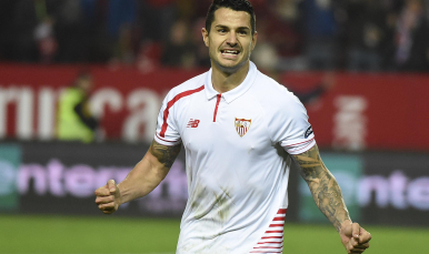 Vitolo en el Sevilla FC-CD Mirandés