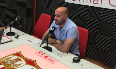 Monchi, en los estudios de SFC Radio