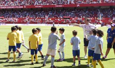 Partidillos escuela Sevilla FC