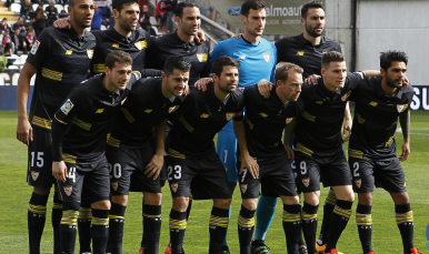 Once inicial del Sevilla FC en el Rayo-Sevilla FC