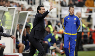 Unai Emery en el Rayo-Sevilla FC
