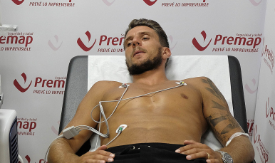 Carriço en reconocimiento médico de Premap