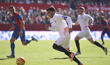 Reyes en el Sevilla FC-Levante UD