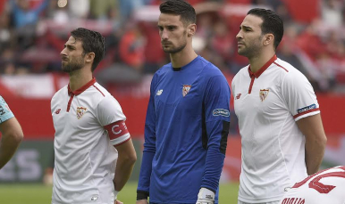 Pareja Rico y Rami ante el Atlético